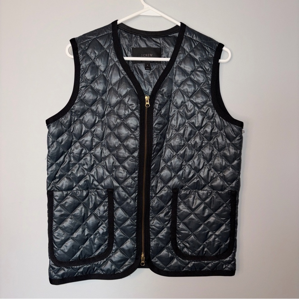 Women’s J. Crew Quilted Vest Small
